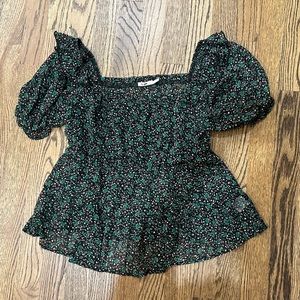 Floral crop top from Francesca’s